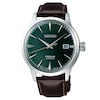 Thumbnail Image 1 of Seiko Presage Men's Dark Brown Leather Strap Watch