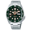 Thumbnail Image 1 of Seiko 5 Sports Men's Green Dial Stainless Steel Bracelet Watch