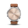 Thumbnail Image 1 of Garmin Vivomove HR Tan Leather Strap Hybrid Smartwatch