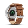 Thumbnail Image 4 of Garmin Vivomove HR Tan Leather Strap Hybrid Smartwatch