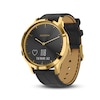Thumbnail Image 9 of Garmin Vivomove HR Black Leather Strap Hybrid Smartwatch