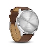 Thumbnail Image 2 of Garmin Vivomove HR Brown Leather Strap Hybrid Smartwatch