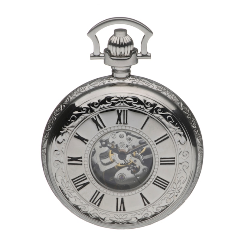 Main Image 1 of Double Half Opening Hunter Pocket Watch