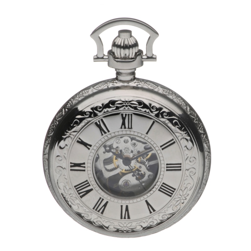 Double Half Opening Hunter Pocket Watch