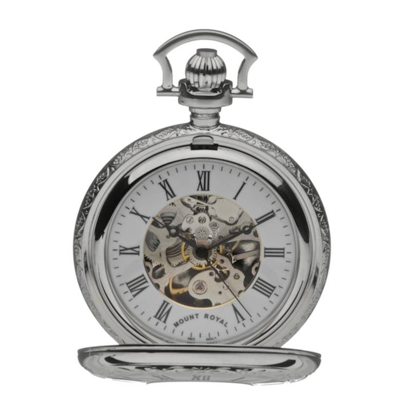 Double Half Opening Hunter Pocket Watch