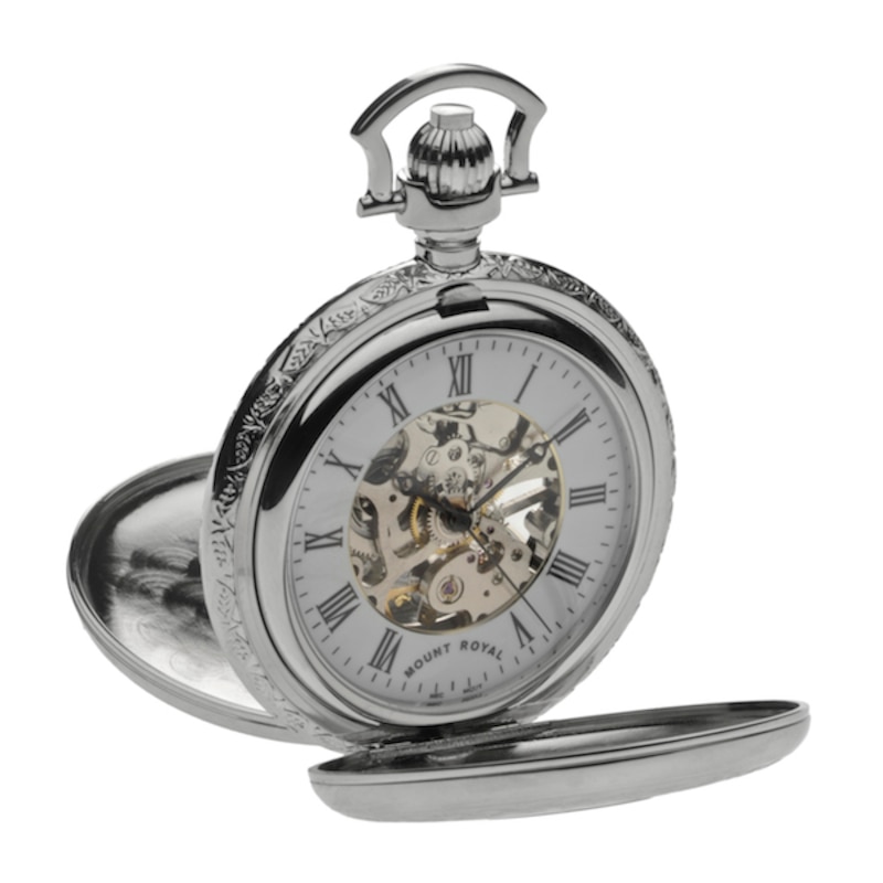 Double Half Opening Hunter Pocket Watch