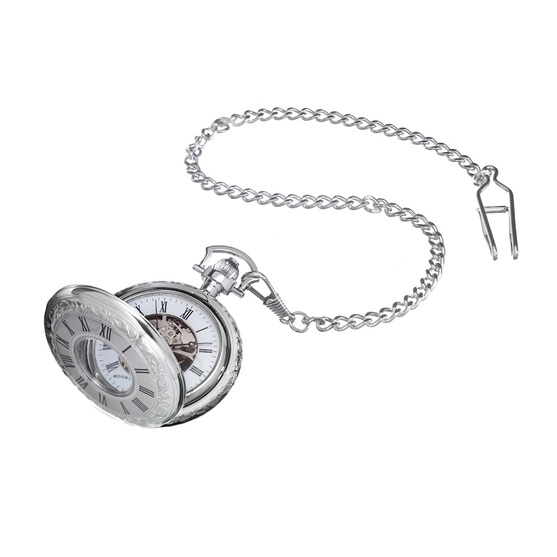 Double Half Opening Hunter Pocket Watch