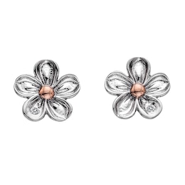 Hot Diamonds Sterling Silver Forget Me Not Stud Earrings