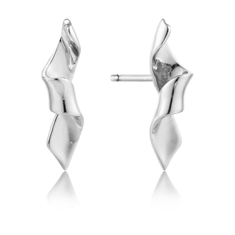 Main Image 1 of Ania Haie Sterling Silver Helix Stud Earrings