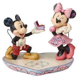 Disney Traditions A Magical Moment Mickey & Minnie Figurine