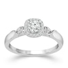 Thumbnail Image 0 of Emmy London Platinum 0.33ct Total Diamond Halo Ring