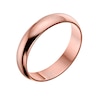 Thumbnail Image 0 of 9ct Rose Gold 4mm Extra Heavy D Shape Ring