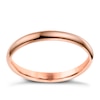 Thumbnail Image 1 of 9ct Rose Gold 2mm Extra Heavy Court Ring