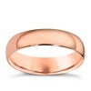 Thumbnail Image 1 of 9ct Rose Gold 5mm Super Heavy Court Ring