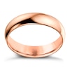 Thumbnail Image 0 of 9ct Rose Gold 5mm Extra Heavy D Shape Ring