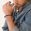 Thumbnail Image 3 of Fossil Casual Men's Black Onyx Beaded Bracelet