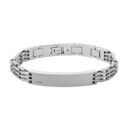 Fossil Classics Men's Stainless Steel Chain Bracelet