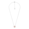 Thumbnail Image 2 of Michael Kors 14ct Rose Gold Plated Sterling Silver Monogram Pendant