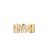 Thumbnail Image 1 of Michael Kors 14ct Gold Plated Logo Ring