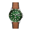 Thumbnail Image 1 of Fossil Blue Men's Tan Leather Strap Watch