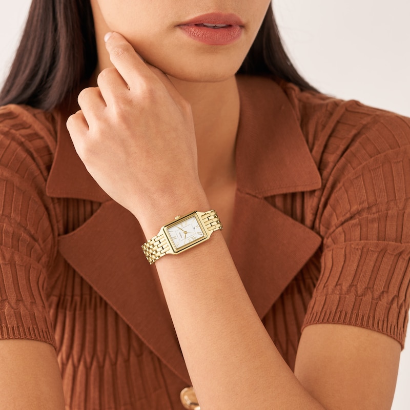 Main Image 4 of Fossil Raquel Ladies' Gold Tone Bracelet Watch