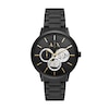 Thumbnail Image 0 of Armani Exchange Men's Open Heart Dial Black Stainless Steel Bracelet Watch