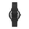 Thumbnail Image 2 of Armani Exchange Men's Open Heart Dial Black Stainless Steel Bracelet Watch