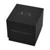 Thumbnail Image 4 of Armani Exchange Men's Open Heart Dial Black Stainless Steel Bracelet Watch