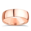Thumbnail Image 1 of 18ct Rose Gold 7mm Super Heavy Court Ring