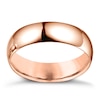 Thumbnail Image 0 of 18ct Rose Gold 6mm Extra Heavy Court Ring