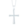 Thumbnail Image 0 of Sterling Silver Cubic Zirconia Cross Pendant