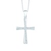 Thumbnail Image 0 of Sterling Silver Cubic Zirconia Cross Pendant