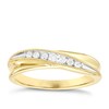 Thumbnail Image 0 of 9ct Gold 0.10ct Diamond Band