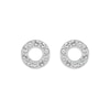 Thumbnail Image 0 of Radley Silver Open Circle Czech Crystal Stud Earrings