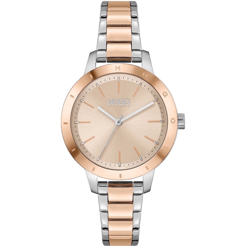 Main Image 1 of HUGO #Friend Ladies' Two Tone Bracelet Watch