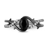 Thumbnail Image 3 of Enchanted Disney Fine Jewellery 0.10ct Diamond Maleficent Ring