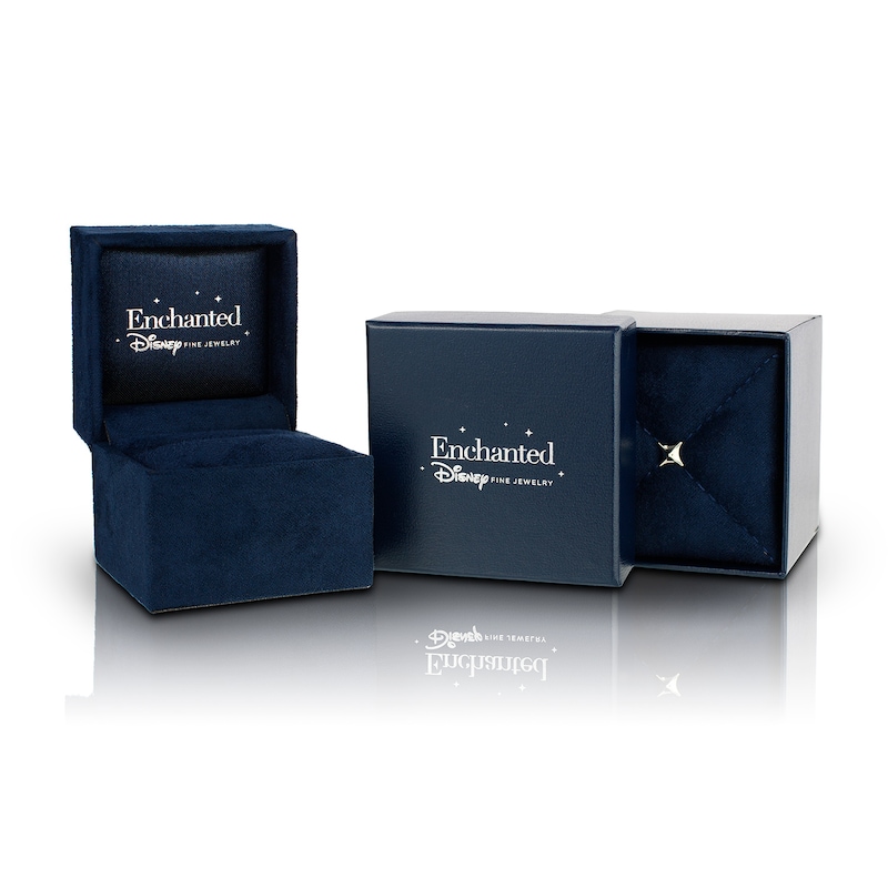 Main Image 4 of Enchanted Disney Fine Jewellery 0.10ct Diamond Maleficent Ring