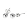 Thumbnail Image 1 of Sterling Silver 5mm Ball Stud Earrings