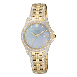 Citizen Eco Drive Exclusive Stone Set Bracelet Watch