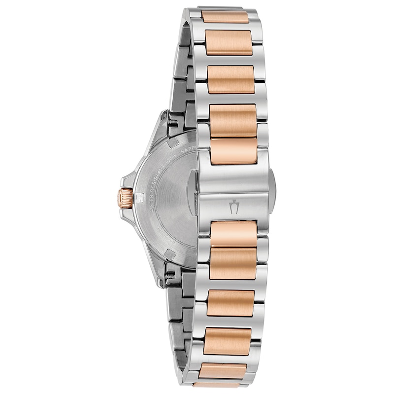 Main Image 2 of Bulova Marine Star Diamond Ladies' Two-Tone Bracelet Watch