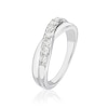 Thumbnail Image 2 of The Forever Diamond Platinum 0.28ct Diamond Crossover Ring
