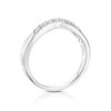Thumbnail Image 3 of The Forever Diamond Platinum 0.28ct Diamond Crossover Ring
