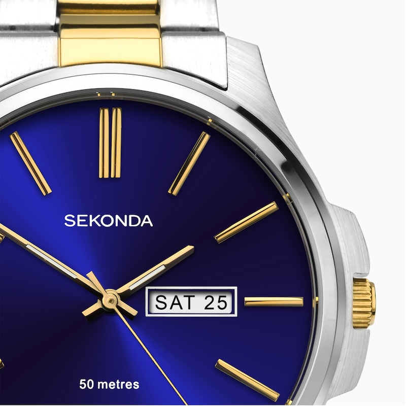 Main Image 5 of Sekonda Jones Men's Two Tone Stainless Steel Watch