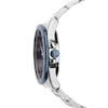 Thumbnail Image 3 of Sekonda Men’s Force Blue Chronograph Dial Silver Stainless Steel Bracelet Watch