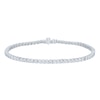 Thumbnail Image 0 of Sterling Silver 0.10ct Diamond Tennis Bracelet