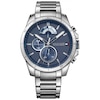 Thumbnail Image 1 of Tommy Hilfiger Men's Blue Dial Stainless Steel Bracelet Watch