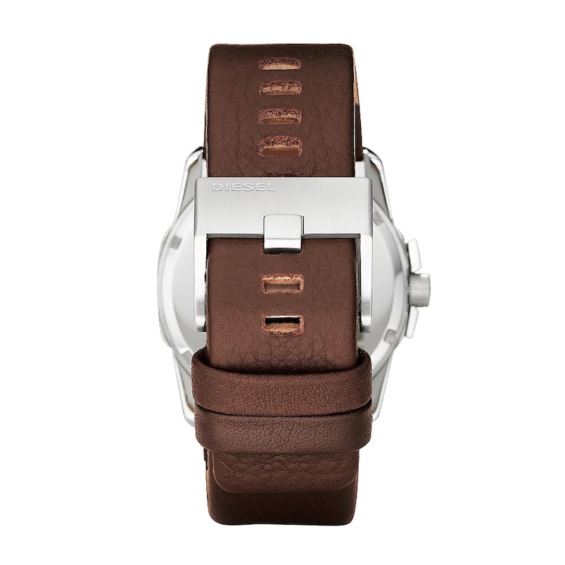 Main Image 4 of Diesel Master Chief Men's Brown Leather Strap Watch