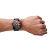 Thumbnail Image 6 of Diesel Master Chief Men's Black Leather Strap Watch
