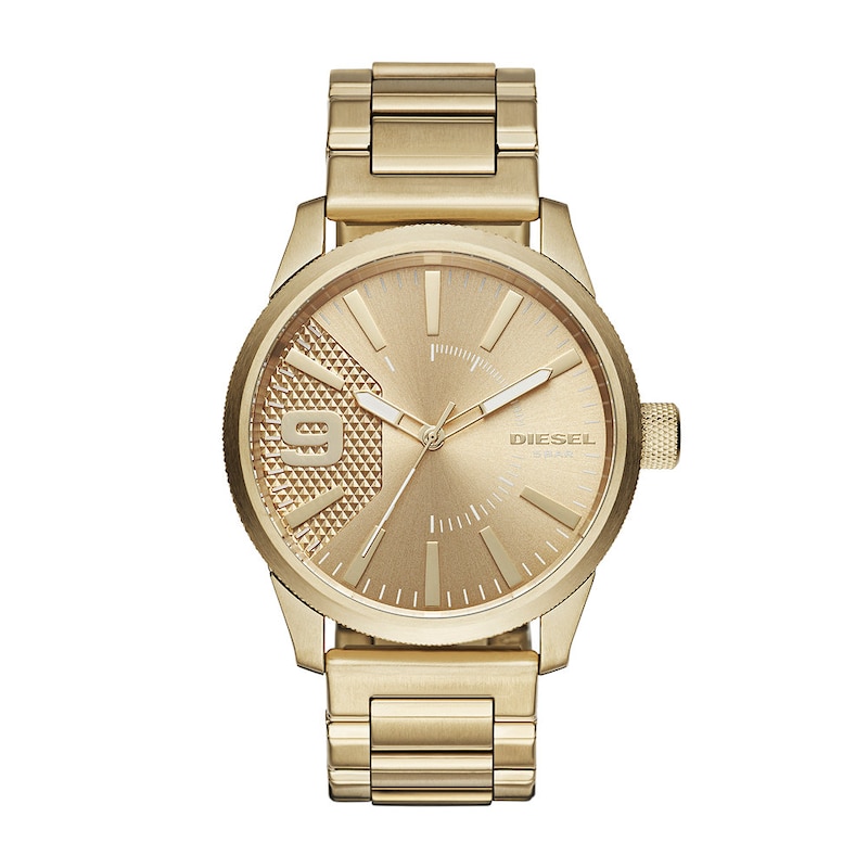 Main Image 1 of Diesel Rasp Men's Gold Tone Bracelet Watch