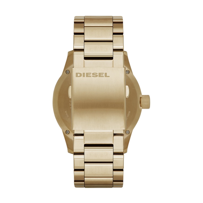 Diesel Rasp Men's Gold Tone Bracelet Watch